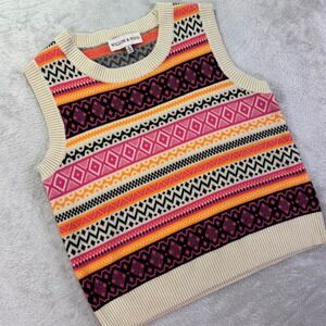 Taylor & Wright Women's Multicolor Sweater Vest
